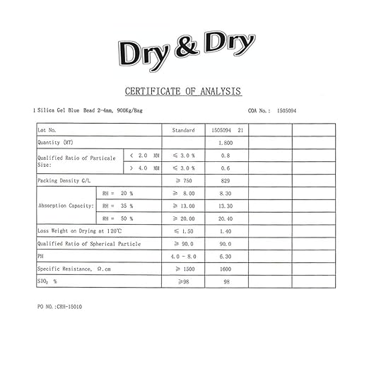 Dry & Dry Blue Indicating(blue to Pink) Silica Gel Packets Desiccant - Rechargeable Silica Packets, Silica Gel Packs - 100 Packets (20 Gram) - Image 8