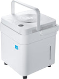 Midea Cube 50 Pint Dehumidifier for Basement and Rooms at Home for up to 4,500 Sq. Ft., Smart Control, Compatible with Alexa (White), Drain Hose Included by Makeyourselfathome