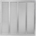 14x14 inch (Duct Opening) Vent Cover - Ventilation Covers for Wall and Ceiling - Galvanized Steel Return Grille - HVAC AC Air Vents Register for Indoor and Outdoor Use with Mesh by ABOUT+VENT