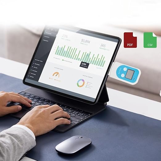 Temperature And Humidity Data Logger With LCD Screen USB Connectivity For Cold Chain Transport Storage Monitoring And Real Time Environmental Tracking In Refrigerated Containers Trucks Boxes - Image 6