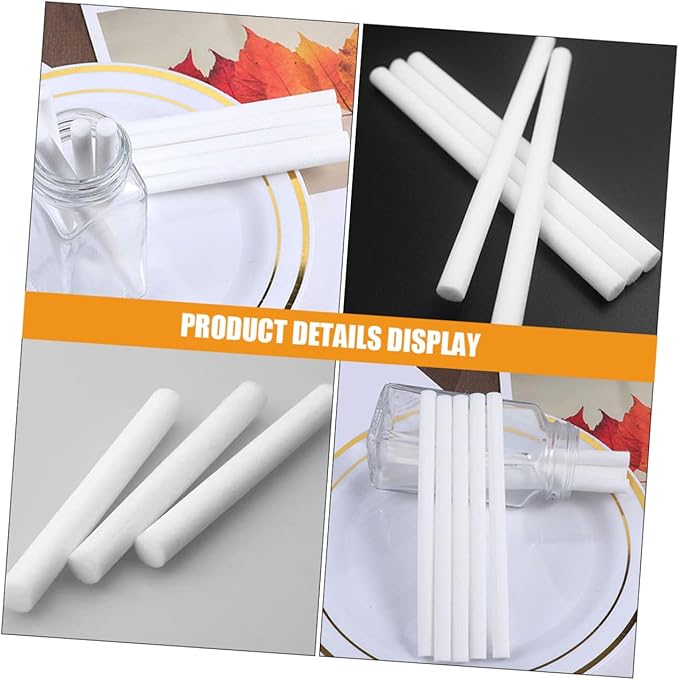 50pcs Fragrance Diffuser Sticks Humidifier Replacement Wands for Spa Meditation Room and Bathroom Use Portable Easy to Use Strong Water Absorption - Image 8