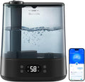 GoveeLife Smart Humidifiers for Bedroom, 6L Cool Mist Top Fill for Large Room, Humidity Sensor, Auto Mode, 60H Quiet Runtime, Schedule, WiFi Humidifier for Baby Plant, Compatible with Alexa, Black by GoveeLife