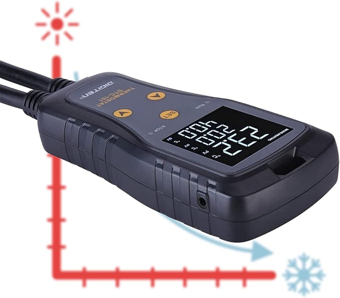 DIGITEN DTC151 Temperature Controller Plug-in Thermostat Cooling Heating Temperature Controller Outlet GreenhouseThermostat for Germination Incubation Homebrewing - Image 3