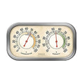 Springfield Color Track Humidity Meter and Indoor Thermometer, Analog Weather Station for the Bedroom, Nursery, Storage, and Inside the Home by Springfield