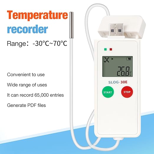 High Accuracy Temperature Humidity Data Logger with External Probes For Immediate In Storage Cold Chain - Image 5