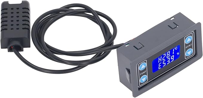Temperature Humidity Controller Relay Output Digital Thermostat Humidistat Control Module with Indicator Light - Image 8