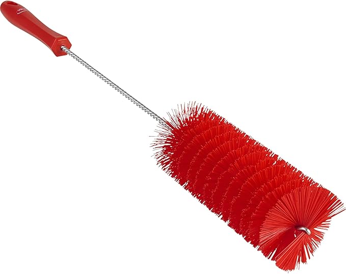 Vikan 53704 Tube Brush,2.4",PP/PBT,Red - Image 7