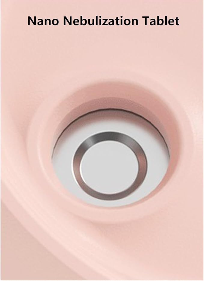 Mini USB Humidifier - Large Capacity, Ultra-Quiet 20dB, 2 Modes (Continuous/Intermittent) with Anti-Dry Burn & Night Light, Nano Mist for Room/Car/Office Desk (<10㎡) (Sky Blue, 220ml) - Image 3