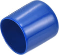 uxcell 20pcs Rubber End Caps 29mm(1 1/8") ID Vinyl PVC Round Tube Bolt Cap Cover Screw Thread Protectors Blue by uxcell