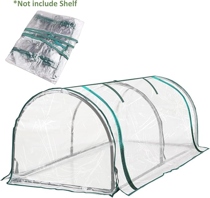Small Greenhouse, Plant , PVC Garden Accessory Tent , Greenhouse Indoor , Plant Protection Fleece, Plant Protection Fleece, Green Houses for Outside Winter Air Circulation - Image 5