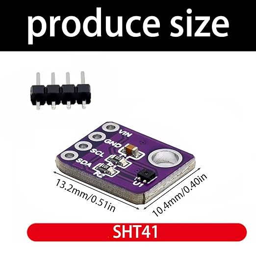SHT41 Fast Response Temperature Humidity Sensory Module Replacement for Industrial Electronic Component Accessories Environmental - Image 4