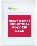 C-Line Heavyweight Industrial Poly Zip Bags, 8.5 x 11, 50/BX by C-Line