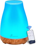 300ML Diffuser Essential Oil Diffuser Remote Control Aromatherapy Diffuser Mist Humidifiers with 7 Color LED Lights for Bedroom Office House Kitchen Yoga by Diffuserlove