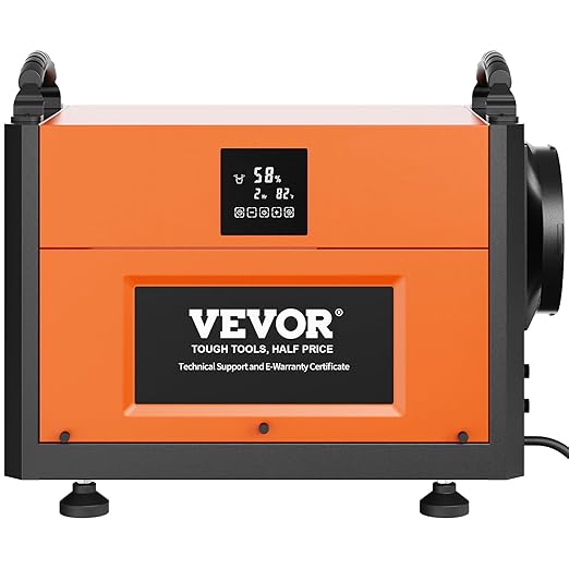 VEVOR 190 Pints Commercial Dehumidifier with Drain Hose for Crawl Spaces, Basements Warehouse & Job Sites, Large Capacity Dehumidifier for Water Damage Restoration, Auto Defrost, CSA Listed - Image 11