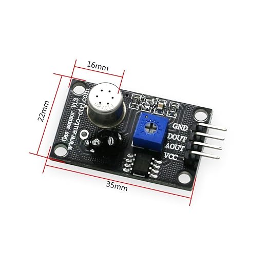 Taidacent TTL TGS2602 Air Quality Odor Gas Detection Sensor Module VOCs Ammonia H2S Indoor Air Quality Monitoring - Image 3