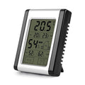 Digital Indoor Thermometer and Hygrometer Monitor with Touch Screen, Comfort Indicator & 24-Hr History, High Accuracy Home Room Temperature Humidity Gauge (3×2.5×0.6 in) by Unknown