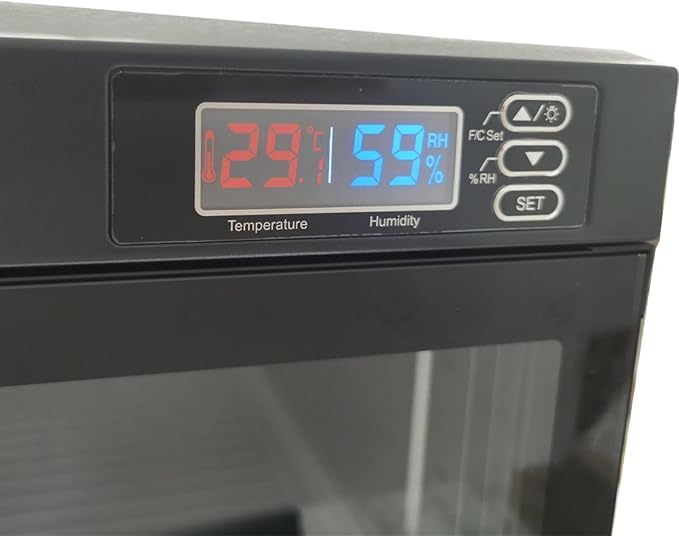 100L Electronic Camera Storage Dry Cabinet, 5 Layers Camera Digital Dehumidifying Dry Box for Lens and Electronic Equipment Storage - Image 8