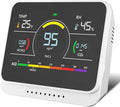 13 in 1 Air Quality Monitor Indoor, PM1/PM2.5/PM10/CO2/Formaldehyde/Temp/Humidity and 6AQI Tester with Beep Alarm, Portable & Easy to Use, Highly Accurate Air Quality Meter for Home, School, Office by Xoopon