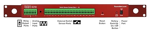 Room Alert 32S - 32-Sensor Capacity Secure Proactive Environment Monitor for Enterprise Facilities, Server Rooms & Data Centers - Made in USA - Image 4