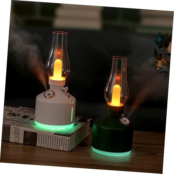 KICHOUSE Humidifier Night Light Lamp for Bedroom Office Yoga Multi-function Aromatherapy Device with Colorful Light for Home and Spa Decor - Image 8