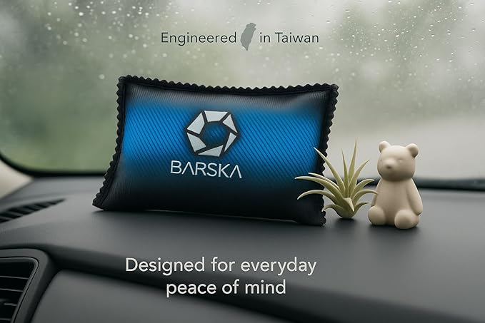 BARSKA 150g Rechargeable Desiccant Dehumidifiers – 2-Pack Reusable Moisture Absorbers for Safes, Closets, Cars, Basements – Microwaveable Silica Gel Humidity Control - Image 6