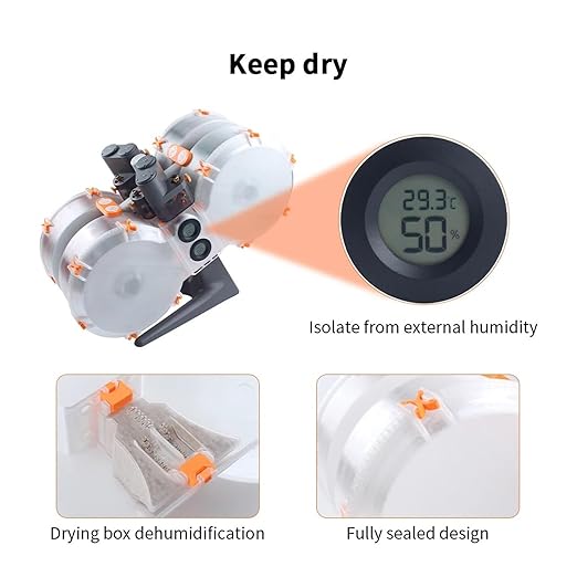 Filament Spool Enclosure AMS Lite Compatible for Bambu Lab A1/A1 Mini Filament Dryer for A1/MINI Bambu A1 AMS Lite Dryer Box - Image 4