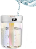 Humidifiers for Bedroom,Cool Mist Humidifiers Room Humidifier Colorful Breathing Light Silent Humidifier USB personal desktop humidifier, for baby bedroom travel office home by Unknown