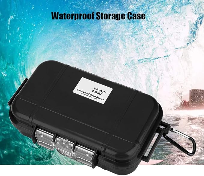 Joyzan Waterproof Storage Case, Outdoor Survival Shockproof Box Airtight Carry Floating Hard Shell Wet Dry Container Travel Sealed Organizer Marine Tool Carrying Protecting Boating Camping Fishing - Image 2