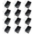 MAKERELE Single Gang Adjustable Junction Box Plastic, 21 Cubic Inches Adjustable Switch Box, Grey Adjustable Depth Electrical Box,for Construction, ETL Certified(12 Pack) by MAKERELE