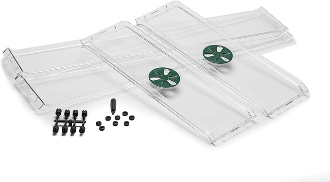 EarlyGrow 93807 Domed Propagator, 2 Height Extenders, Green - Image 2