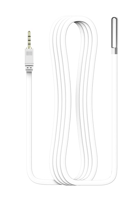Elitech Temperature Probe for RCW-360Pro, -40°F to 176°F, 16.4ft Cable Auto-Detection Digital Sensor with Individual Calibration Certificate for Medical Pharma Cold Chain Validation, TD3X-TE-R-5M - Image 2