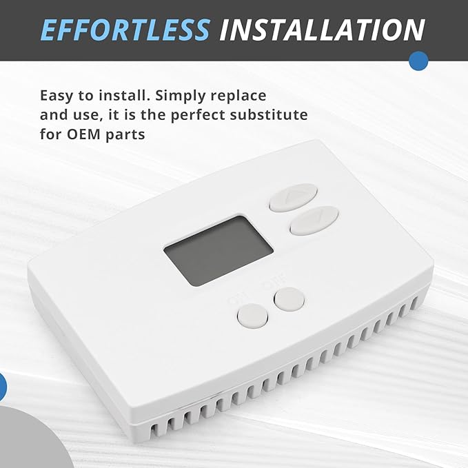 76 Digital Wall Mount Dehumidifier Control Compatible with 1800 Series & E-Series Whole House Dehumidifiers, Wall Mounted 24V AC Thermostat & Humidistat - Image 4
