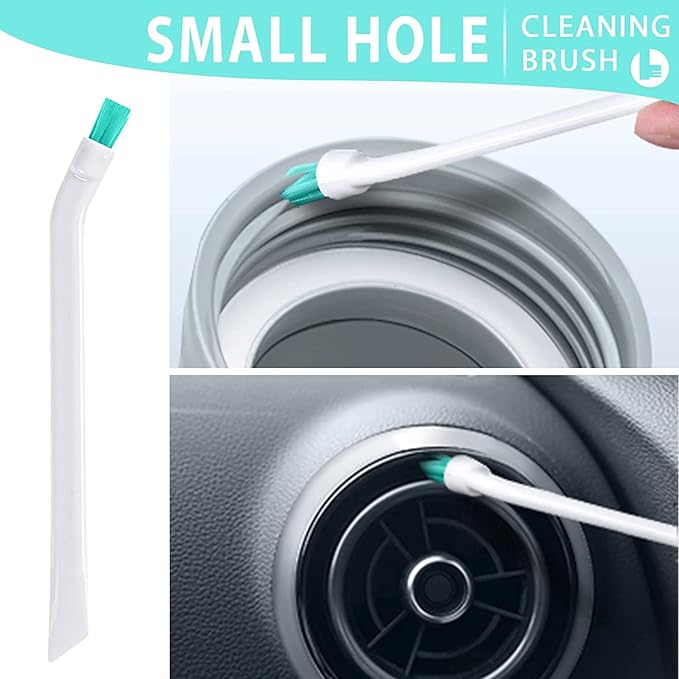 Small Cleaning Brushes Set, 4 pcs Crevice Household Cleaning Tool for Window Track Groove Sliding Door Bottle Gaps Humidifier Baseboard, Tiny Detail Scrub Cleaner Tool Gadget Kitchen Bathroom Set - Image 3