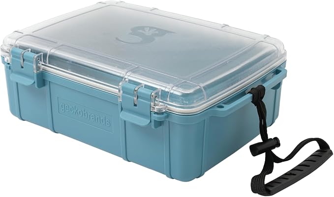 geckobrands Waterproof Dry Box with Silicone Liner – Durable, Dust-Proof, Crush-Proof Storage for Electronics and Gear - Image 2