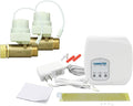 FloodStop Washing Machine Leak Detector Kit with Automatic Water Shut-Off and Visual/Audible Alarms, 3/4" Straight, Hot & Cold Valves by FloodStop