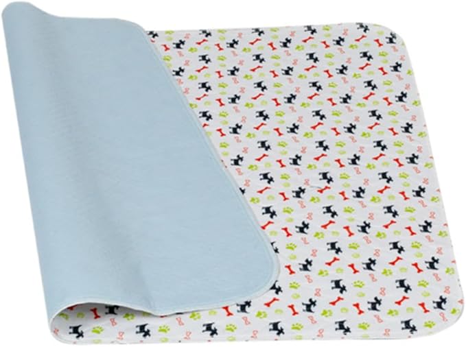 Reusable Washable Absorbent Pee Pads - Multi-Layer Moisture Barrier, 1 Pack Fast Absorbent Pet Training Mat for Housebreaking, Animal Care, Protective Sheet for Furniture and Floors - Image 7