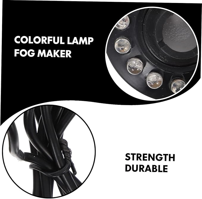 Fog Maker with Light Mist Effect Ultrasonic Atomizing Head for Fish Tank Rockery Aquarium Indoor Garden Bonsai Decor Low Noise Machine - Image 9