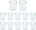 Round Chair Leg Caps,PVC Furniture Feet Covers,TTZEZE Transparent Round Floor Protectors,Clear Table Feet Covers Preventing Plastic Chair Leg Covers Scratches and Noise 16mm/0.63'', 12 by TTZEZE