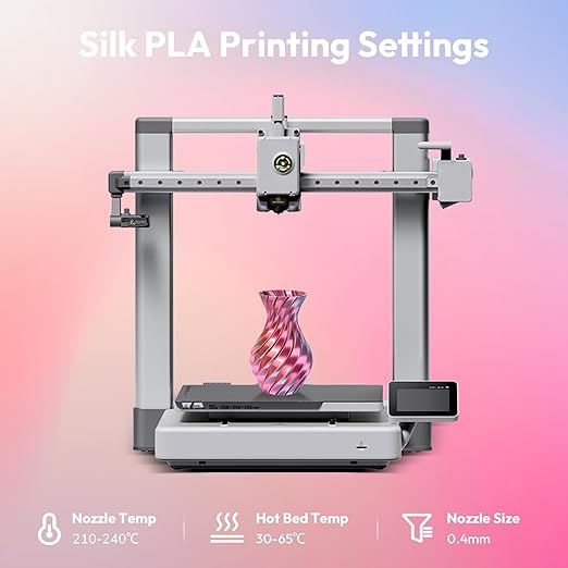 AMOLEN Silk PLA 3D Printer Filament Bundle, Shiny Silkverse 4 Colors in 1 Filament 1.75mm Pack Multi Color from 4 Angles, 4×200g - Image 4