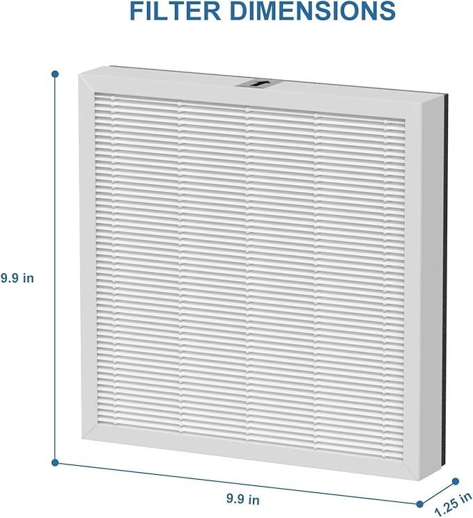 2 Pack AH300 True HEPA Air Filter Replacement Compatible with BONECO H300 H400 Hybrid Humidifier and Air Cleaner Purifier Filter - Image 7
