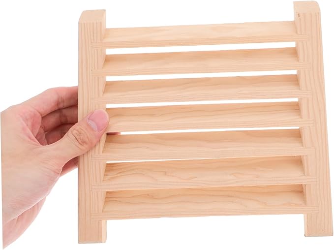 jojofuny Sauna Room Air Vent Grille Panel Humidity Control Wooden Louver for Optimal Airflow Steam Rooms Elegant Design Easy Installation Sauna Accessories - Image 8