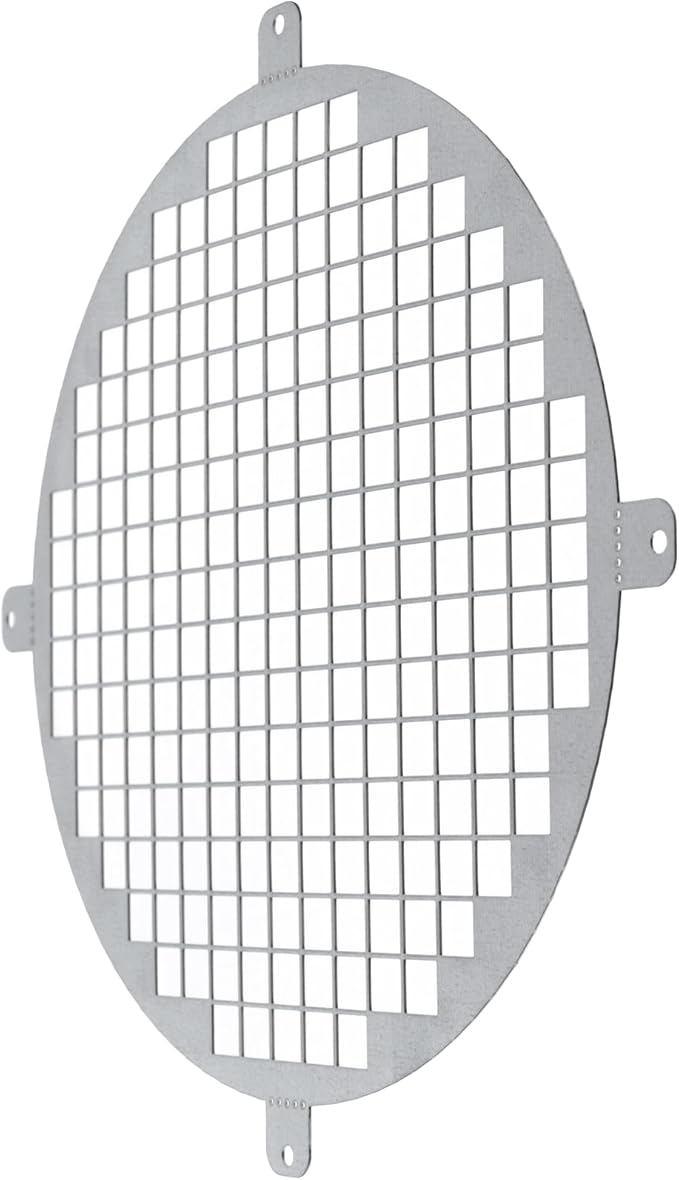 Repa Market 8" Inch Galvanized Steel Round Crawl Space Vent Grid - Inlet Outlet Ventilation Guard - Universal Metal Air Supply Exhaust Protection Mesh - Durable Duct Grille - Image 6