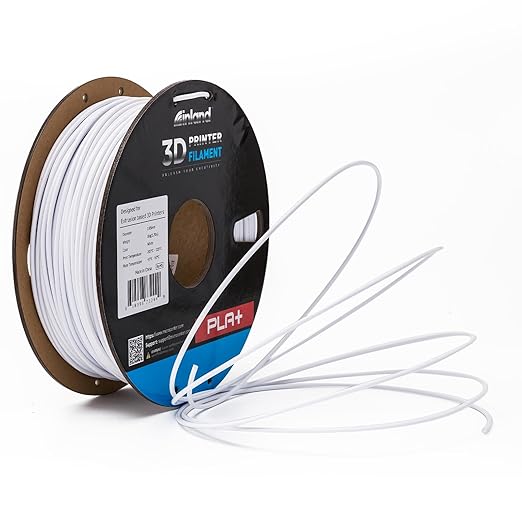 INLAND Micro Center PLA+ 3D Printing Filament 1.75mm - PLA Pro Dimensional Accuracy +/- 0.03 mm - 1kg Cardboard Spool (2.2 lbs) (1 Pack White, 2.85mm) - Image 7