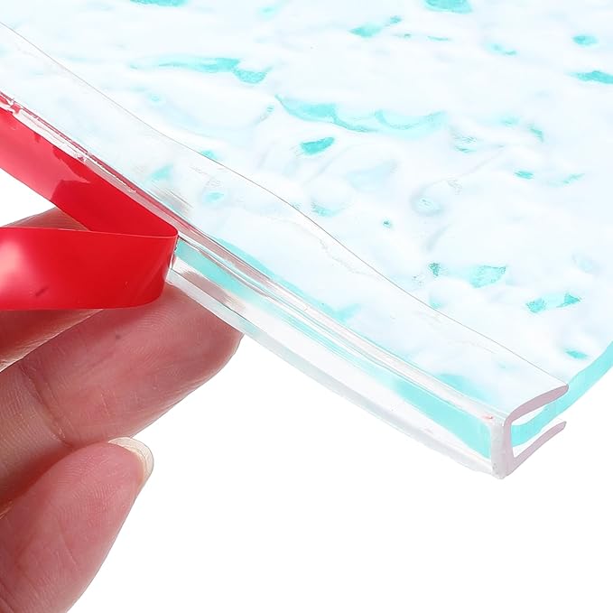 1 Pairs Bathroom Water Splash Guard Clear Acrylic Shower Corner Water Barrier Self-Adhesive Tub Splash Protector for Bathtubs Sinks Accessories - Image 3