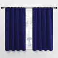 NICETOWN Navy Blue Curtains Blackout Draperies - Home Fashion Thermal Insulated Solid Drape Panels for Kid's Room, Privacy Window Dressing (1 Pair, 42 inches x 45-Inch) by NICETOWN