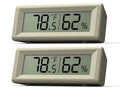 Small Digital Hygrometer, Humidity Meter, Indoor Thermometer, Room Temperature and Humidity Monitor, Gauge with Accurate Sensor, for House, Home, Baby Room, Greenhouse, Humidor, Incubator, Reptiles by PFTTDD