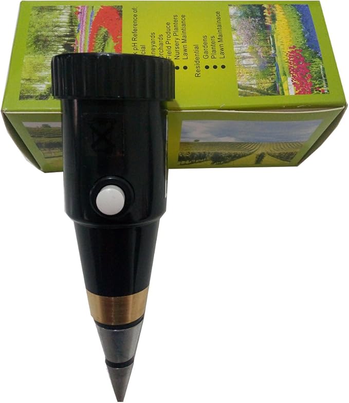 Professional Soil pH Meter Tester Moisture Sensor Soil water monitor Soil Tester PH Instrument Hygrometer monitor humidity data logger recorder PH range 3~8ph Moister range 1~8 - Image 9