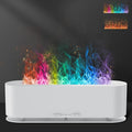 2025 Upgraded Flame Fire Diffuser Humidifier, 7 Colors Changing Oil Diffuser, Ultra-Quiet Aroma Essential Oils Aromatherapy Diffusers for Large Room, Bedroom, Office(200ml Auto Off,Timeable,12Hrs) by Eiifiter