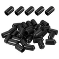 DMiotech 100 Pack 10mm ID Black Screw Thread Protectors Rubber End Caps Bolt Covers for Screw Bolt Furniture Pipe by DMiotech