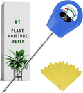 GROWIT Soil Water Monitor for Plants - Soil Moisture Meter | Hydrometer for Plants | Plant Moisture Meter Houseplants | Water Tester for Plants | Farming Indoor and Outdoor Plants-Blue by Craft911byLIME